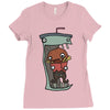 delicious aqua teens Ladies Fitted T-Shirt