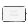 steak Laptop sleeve