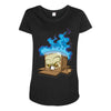 sticker box Maternity Scoop Neck T-shirt