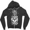 skull pineapple Zipper Hoodie