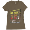 That's Okay (a240) Ladies Fitted T-Shirt