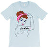 girl power survivor breast cancer T-Shirt