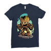 groot Ladies Fitted T-Shirt