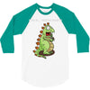 oh no monster 3/4 Sleeve Shirt