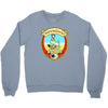 dogs bollocks beer label ideal birthday present or gift Crewneck Sweatshirt