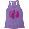 colorful nintendo Racerback Tank