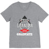 proud grandma graduate 2018.. V-Neck Tee