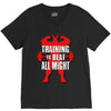 train to beat all might V-Neck Tee