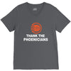 thanks to phoenicians V-Neck Tee