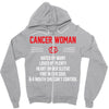 Cancer Woman Zipper Hoodie