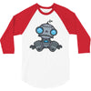 sad robot 3/4 Sleeve Shirt