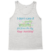 marching band i dont care if sparkly unicorns Tank Top