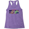 where else would you rather be than right here right now Racerback Tank