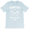 hawkins babysitting club indiana mike dustin eleven demogorgon strange T-Shirt