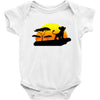 Mufasa and Simba Lion King Baby Bodysuit