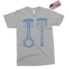 sketch of piston Exclusive T-shirt