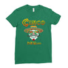 cinco de mayo badass skull Ladies Fitted T-Shirt
