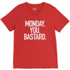 monday you bastard V-Neck Tee