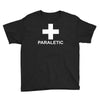 paraletic funny printed green top drinking booze party drunk Youth Tee