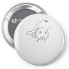 cute bunny Pin-back button