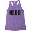 nerd (3) Racerback Tank