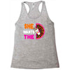 She Wants The D - Dunkin Donuts Racerback Tank
