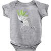 tribal parrot Baby Onesie