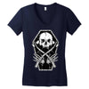 coffin and reaper Women's V-Neck T-Shirt