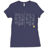 pterodactyl with a machine gun Ladies Fitted T-Shirt