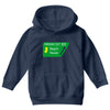 gps logo free exit 63 beach haven Youth Hoodie