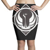simple art logo Pencil Skirts