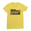 blessed mommy  flower Ladies Fitted T-Shirt