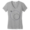 Outside Circle Women's V-Neck T-Shirt