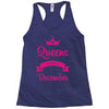 queens are born in december Racerback Tank