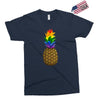 rainbow pineaplle Exclusive T-shirt