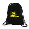 stay classy san diego Drawstring Bags