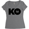ko Women's Triblend Scoop T-shirt