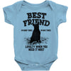 Best Friend Bull Terrier Baby Bodysuit