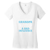 They Call Me Grandpa Because Partner in the Crime Makes Me Sound Like Women's V-Neck T-Shirt