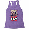 harvey can't stop us Racerback Tank