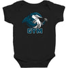 Shark Gym Baby Bodysuit