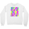 texting and driving like it's 1990 Crewneck Sweatshirt
