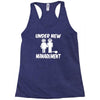 under new management stag night wedding mens Racerback Tank