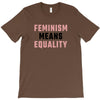 Feminism Means Equality T-Shirt