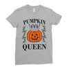 halloween pumpkin queen Ladies Fitted T-Shirt