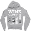 Wine Club Zipper Hoodie