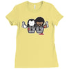pulp fiction cartoon ideal birthday present or gift Ladies Fitted T-Shirt