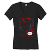 death star sorrows Women's V-Neck T-Shirt