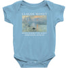 Claude Monet impression Sunrise Baby Bodysuit