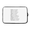 Dream Like Martin Laptop sleeve